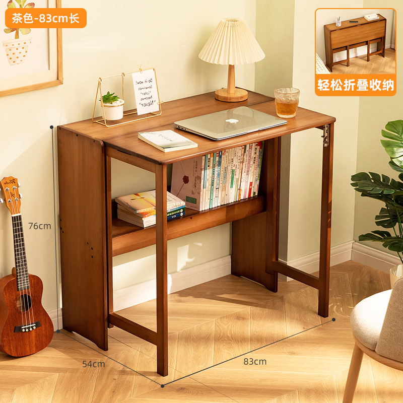 Folding desk computer table office desk student household small desktop non-solid wood bedside writing work