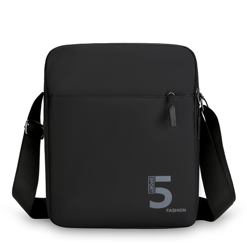 Oxford cloth simple men's single shoulder crossbody bag large capacity waterproof oxford cloth backpack outdoor sports bag