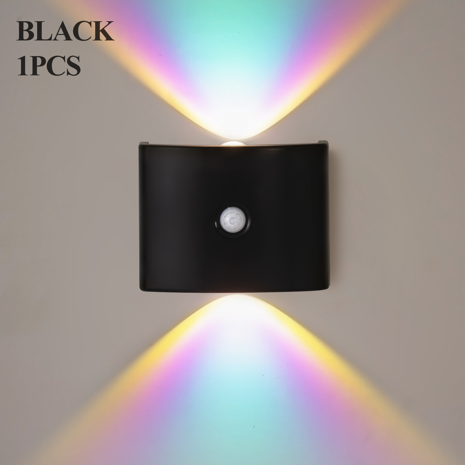 LED Infrared Induction Wall Light Corridor Hallway Entryway Balcony No Drilling Battery Wall Light
