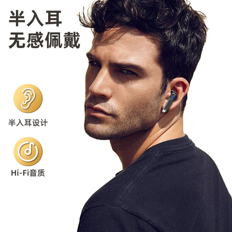 TWS In-ear Earphones Smart Translation HD Digital Display Bluetooth Call Noise Cancelling Stereo Sound