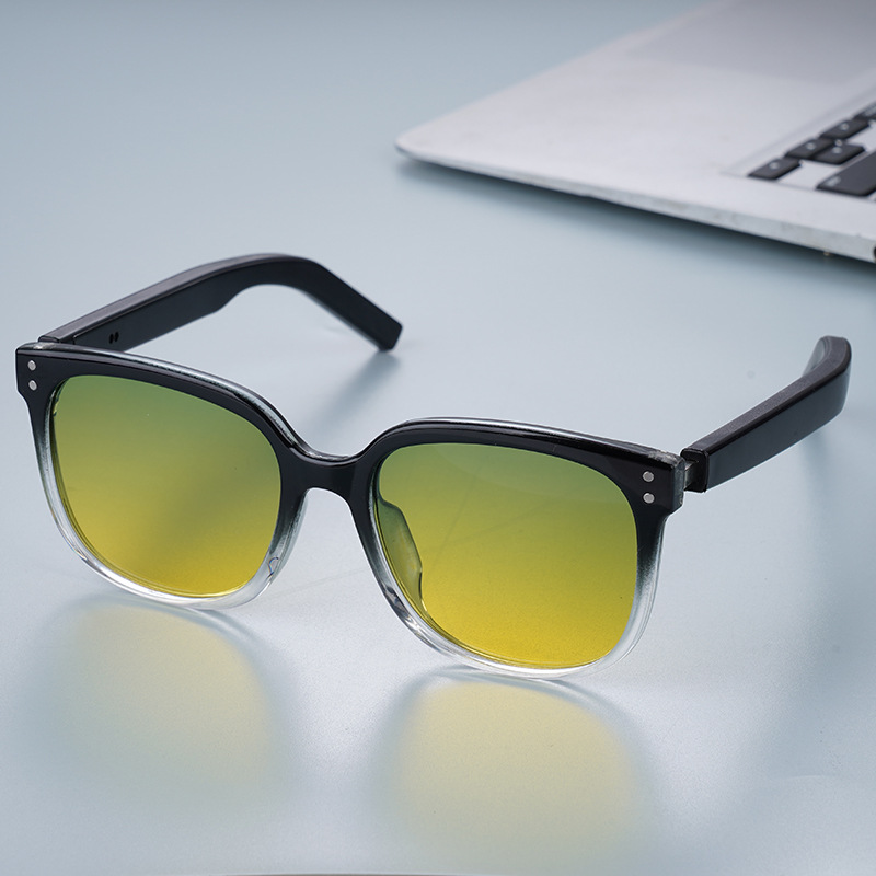 New AI Smart Translation Bluetooth Glasses M10Pro Color Changing Sunglasses Open Audio Casual Sports