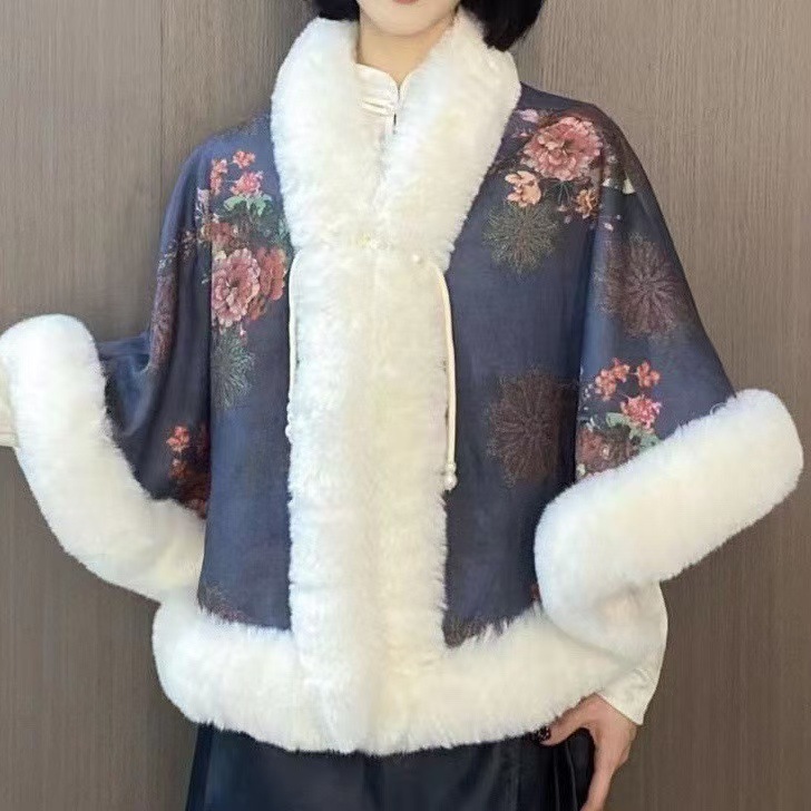 水墨藏青色