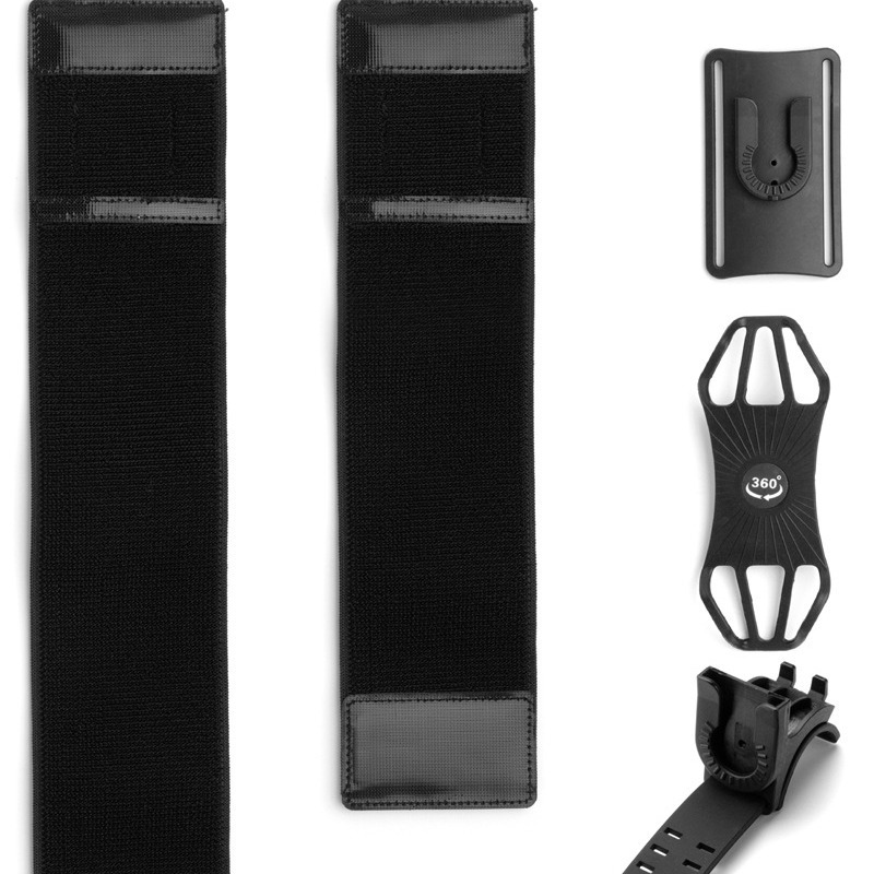 Detachable Phone Clip Sports Armband Supports Arm Wrist and Bike Bracket Three-in-One Combination
