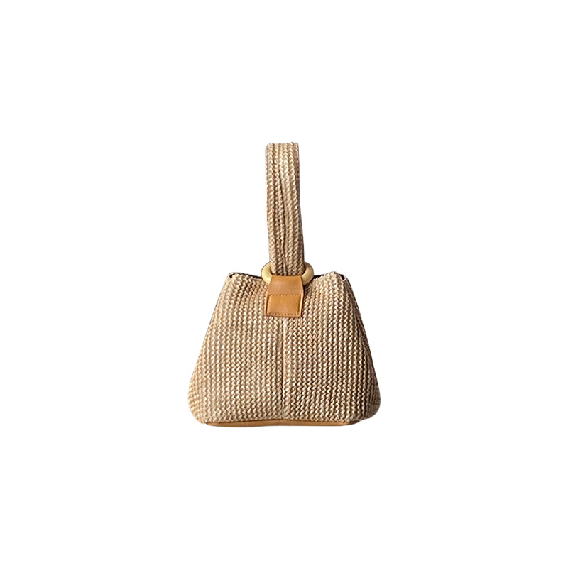 Cute Handwoven Straw Bag for Girls 2026 New Summer Chain Bag Single Shoulder Woven Bag