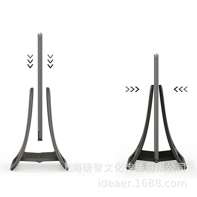 K11 laptop vertical stand gravity storage vertical upright base computer vertical stand storage rack