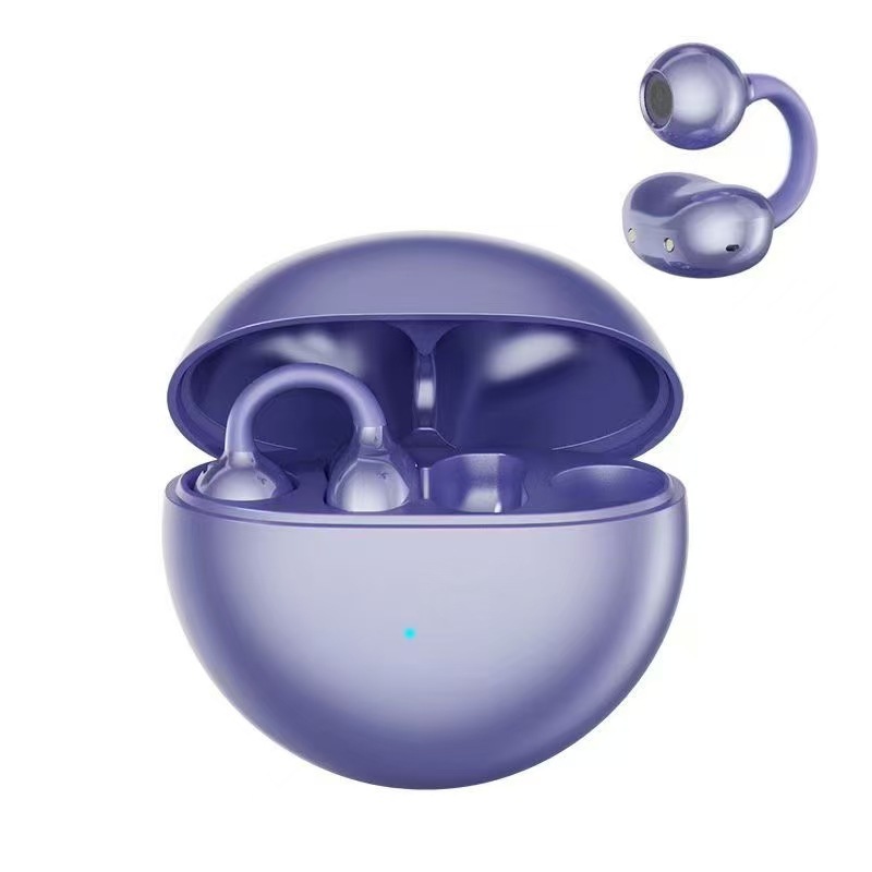 Wireless Bluetooth Earbuds Ear-clip Bone Conduction Open-ear Sports Running High Sound Quality Ultra-long Battery Life Berlin Noise Reduction