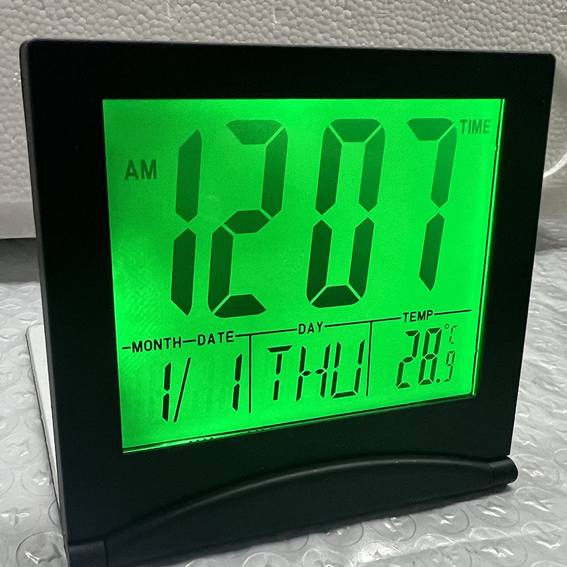 Clock Folding Clock Alarm Clock Perpetual Calendar Timer Weather Forecast Temperature Clock Electronic Clock