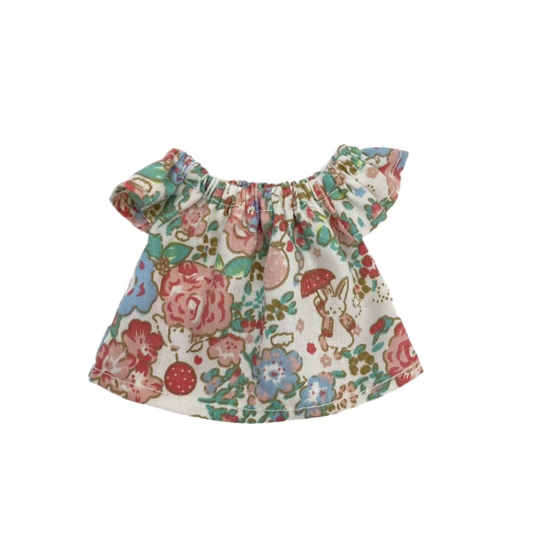Small skirt 14cm,掌门狗 dress 10cm pendant doll top suitable for Labubu doll clothes accessories