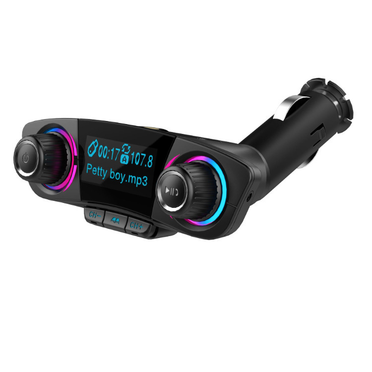 Car MP3 Player Plug-in Card AUX Bluetooth Receiver Multi-function Car USB Music Player Hands-free Call