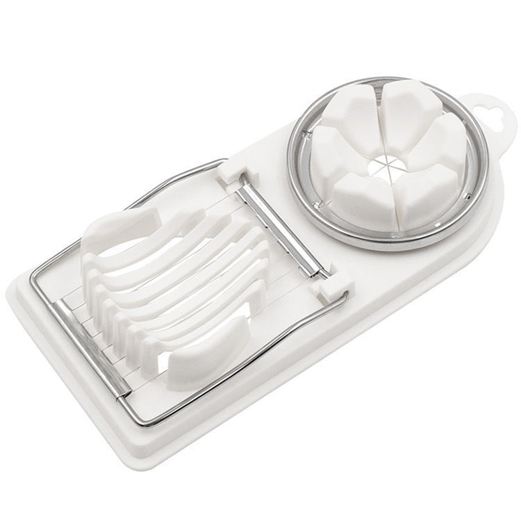 2-in-1 egg slicer, egg cutter, preserved egg, fruit slicer, kitchen gadget set