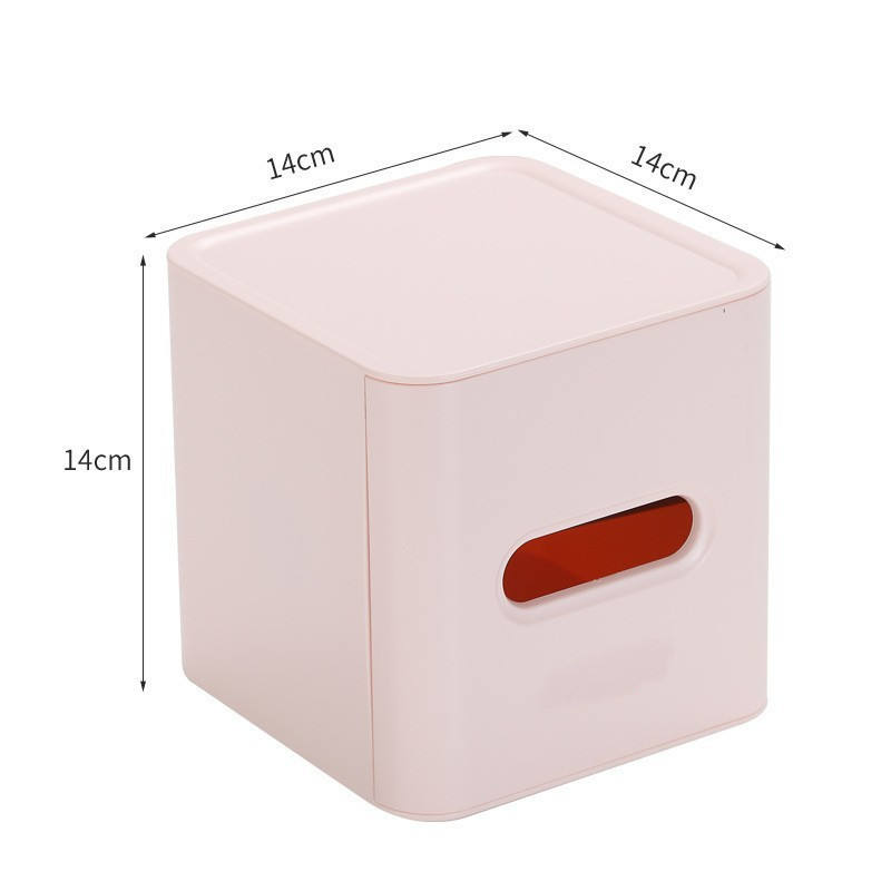 Cute tissue box, tissue holder, simple living room, home use, napkin box, question mark anti-collision sticker decoration