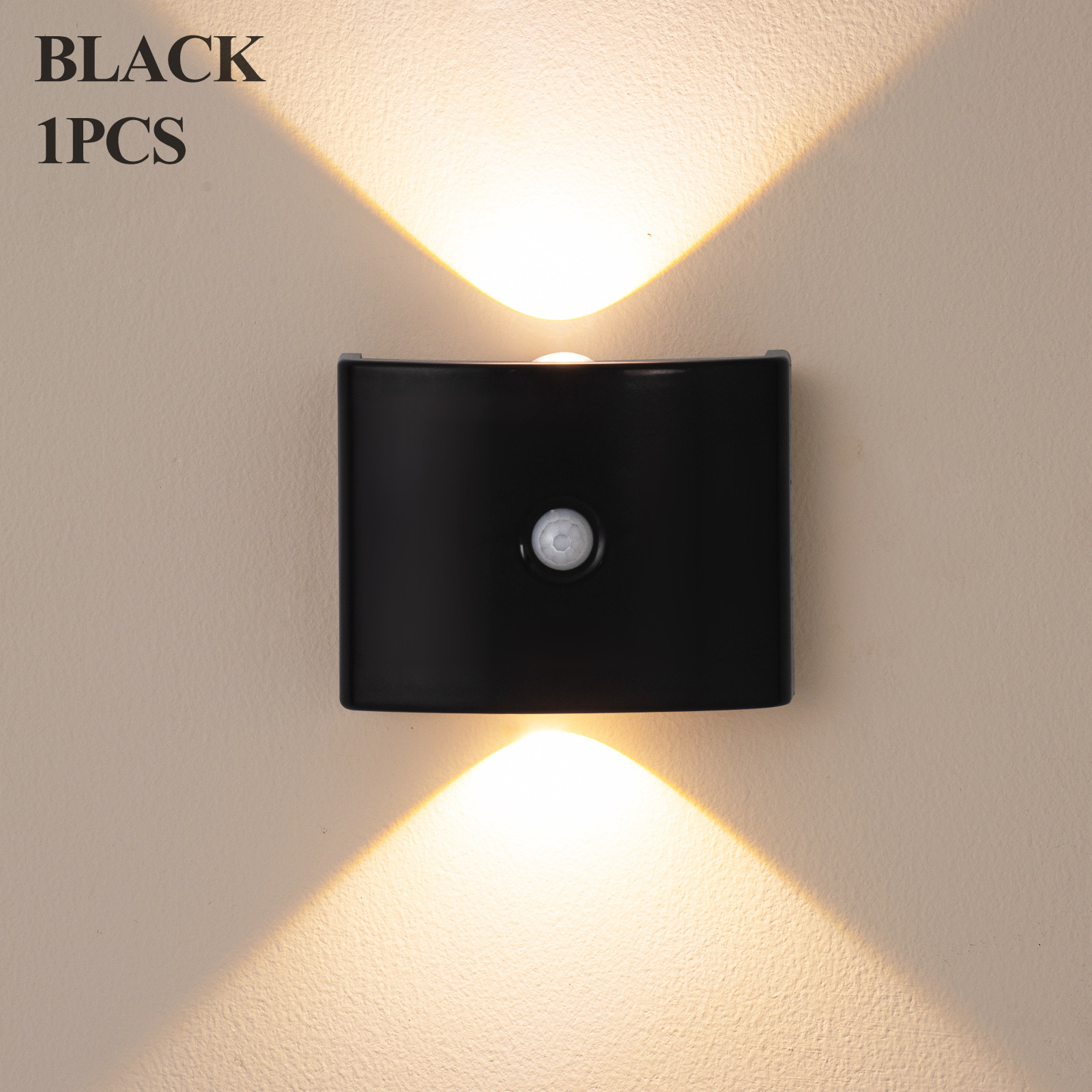 LED Infrared Induction Wall Light Corridor Hallway Entryway Balcony No Drilling Battery Wall Light