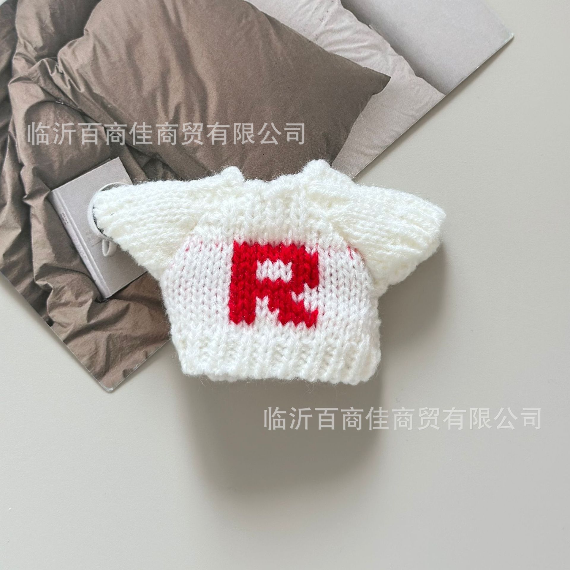 白色【R】毛衣 · 高5CM----------宽5CM