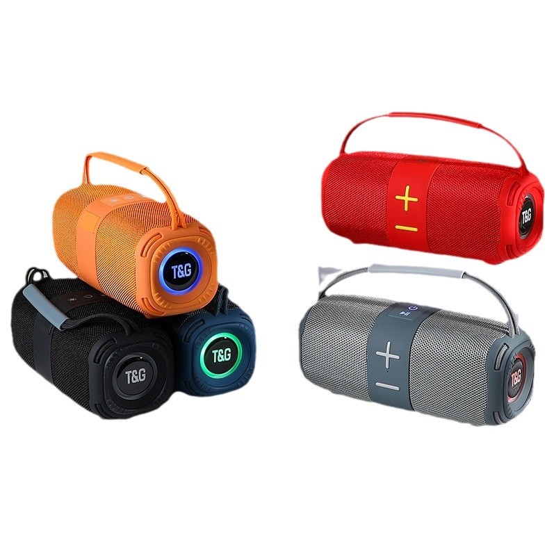 New TG668 Wireless Bluetooth Speaker Outdoor Portable TWS Gift Handle Bass Speaker