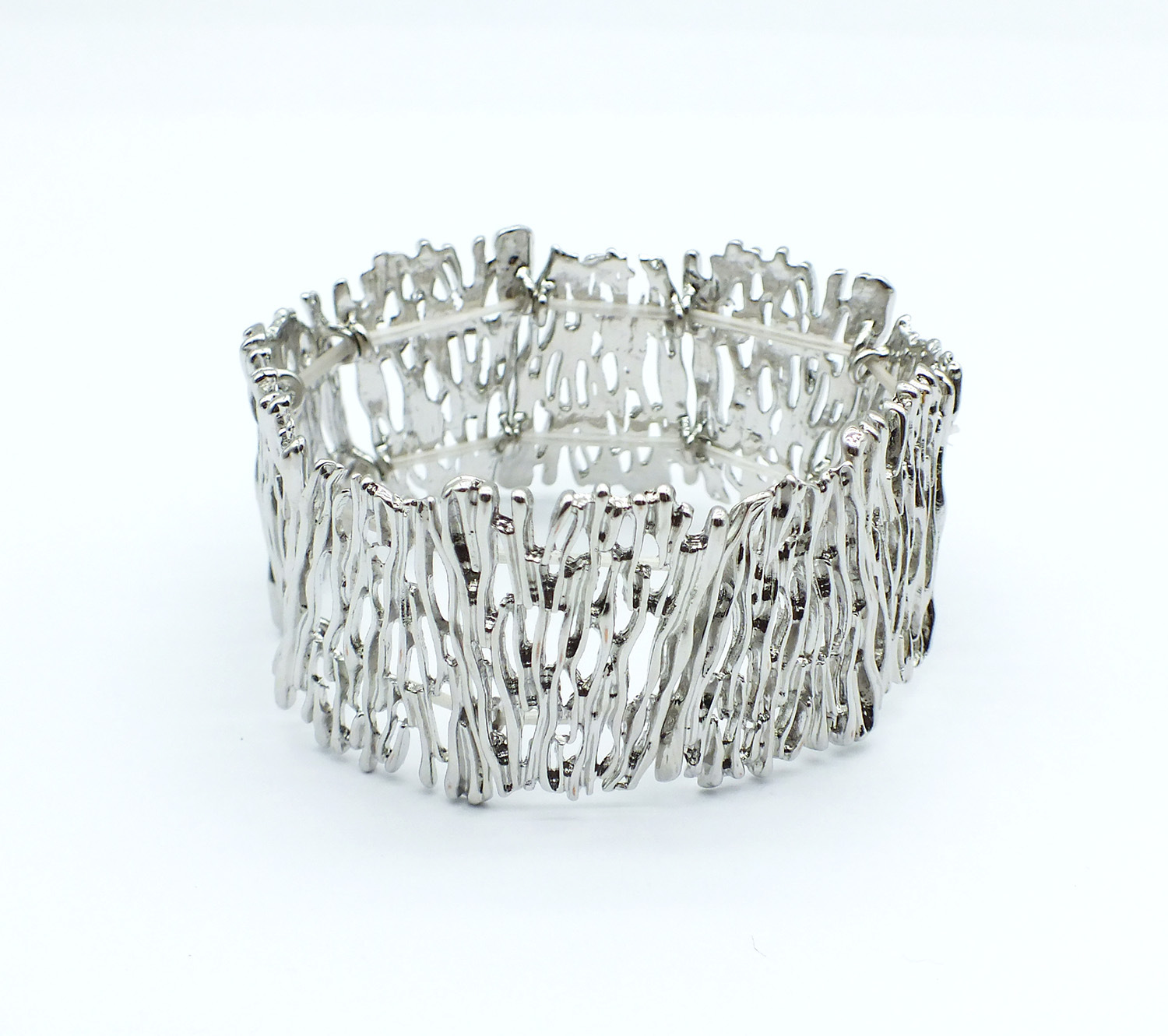 B622 Accessories Silver Plated Elastic Bracelet Alloy Jewelry Accessories