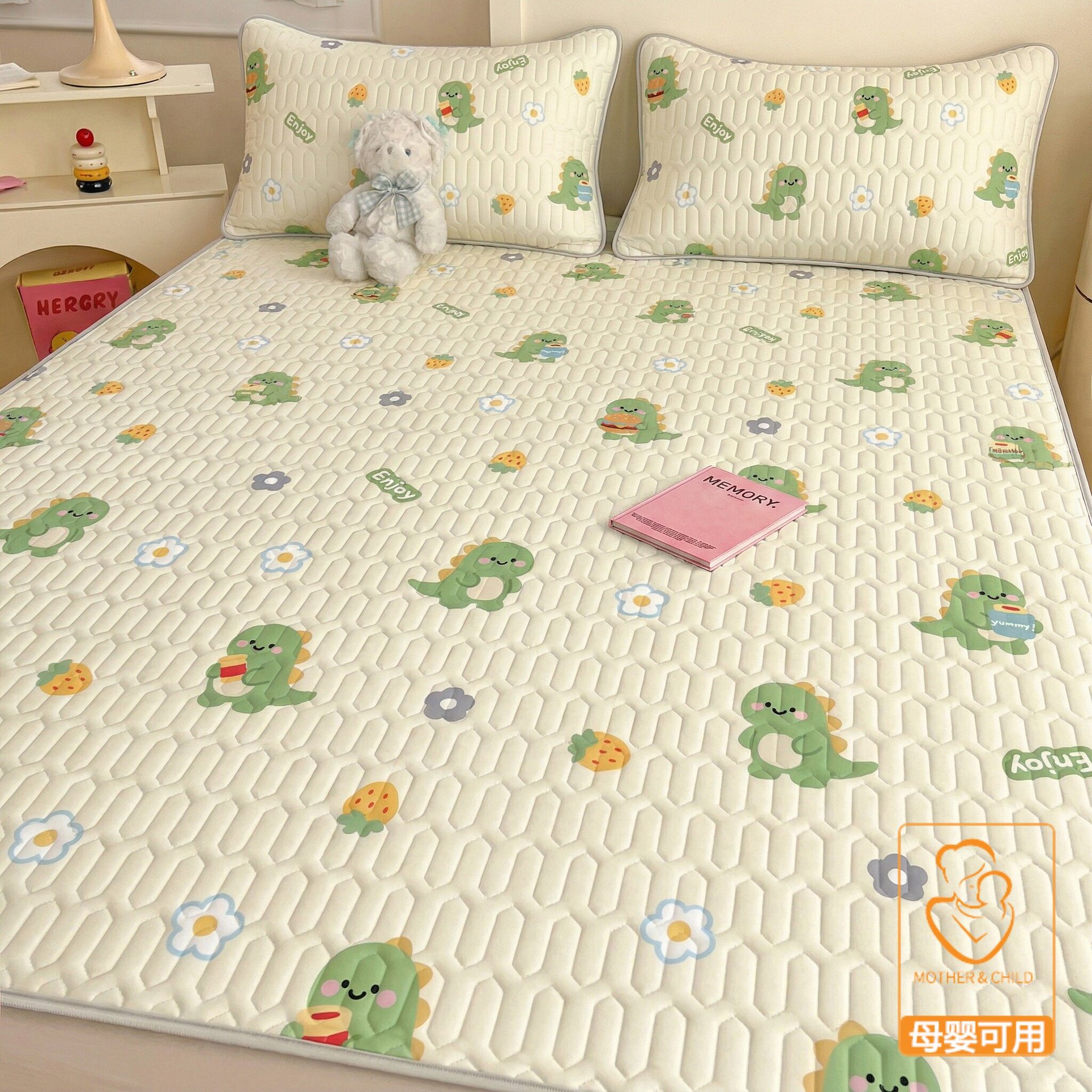 Summer a class cool ice silk latex cool mat mattress soft pad household bedroom 180x200 anti-slip bed sheet mattress pad