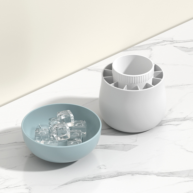 Silicone ice cup ice cube mold refrigerator ice grid ice box ice bucket household homemade crushed ice maker mushroom