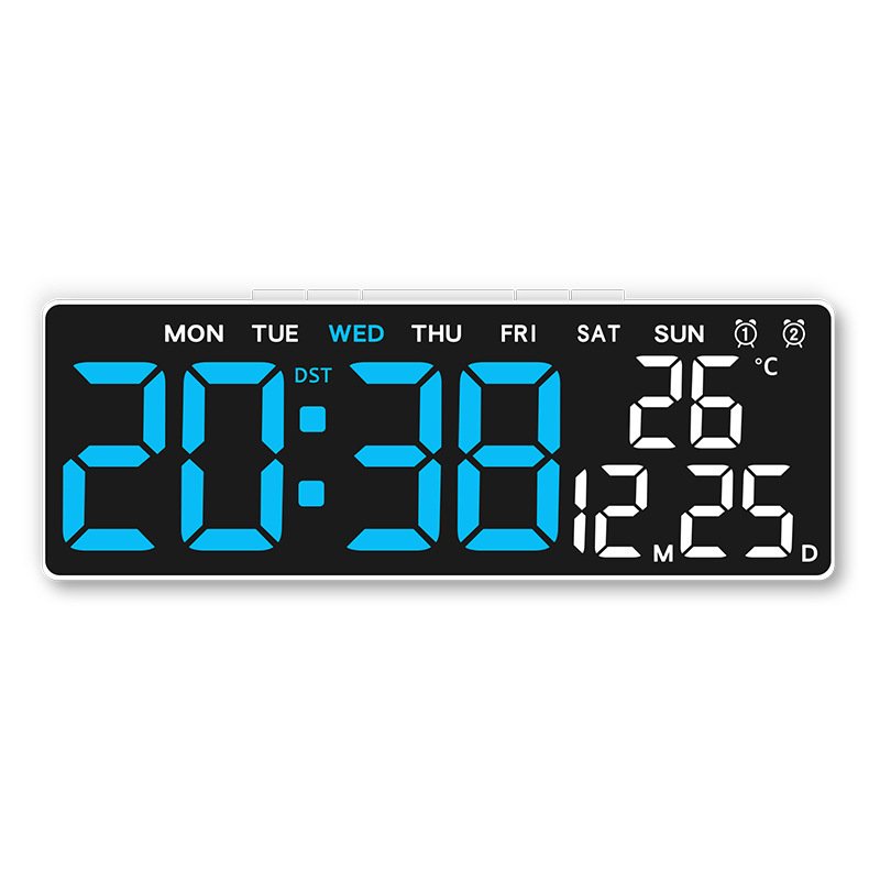 New Clock Multifunctional Electronic Clock Simple LED Digital Clock USB Output Bedside Clock 5510 Alarm Clock