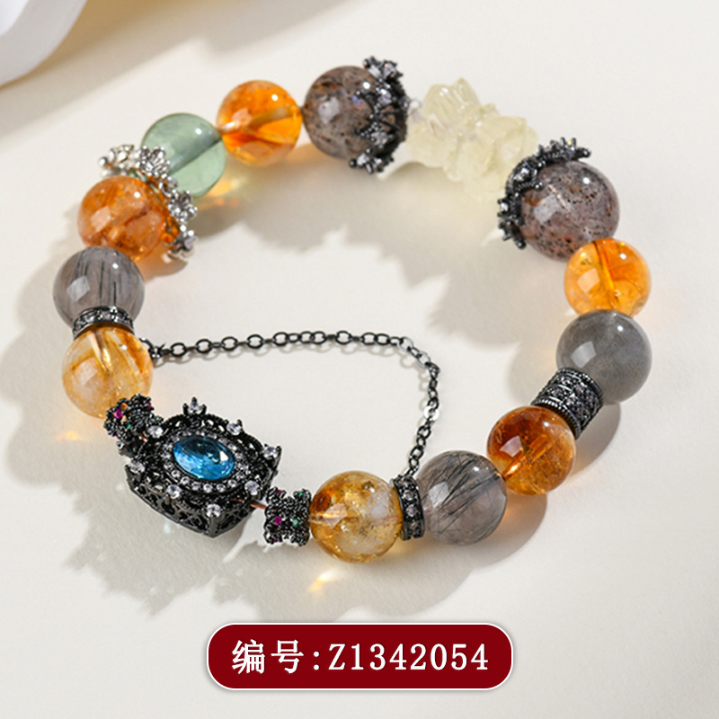 Z1342多宝水晶时尚设计手链