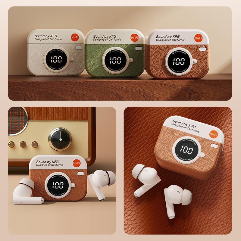 X series X73 camera X95 ear-hook OWS wireless TWS Bluetooth earphone clip-on type digital display ultra-long battery life
