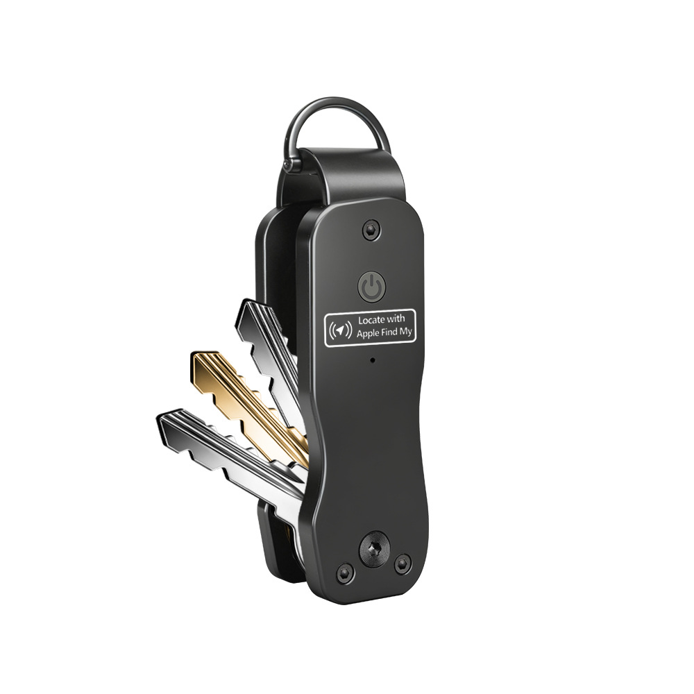 Compact Metal Keychain Built-in Apple Find My Locator Smart Tracker