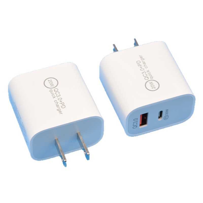 Wow customized 3C certified A+C charger set applicable to Apple PD30W charger head dual port fast charger