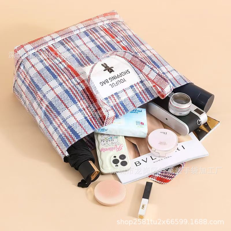 Custom PP woven laminated shopping bag business event gift shopping mall pet store handbag