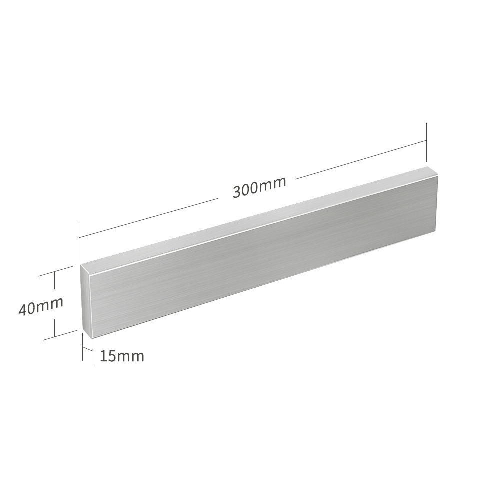 fully welded 304 magnetic knife holder magnetic knife rack kitchen wall-mounted storage rack knife storage no drilling