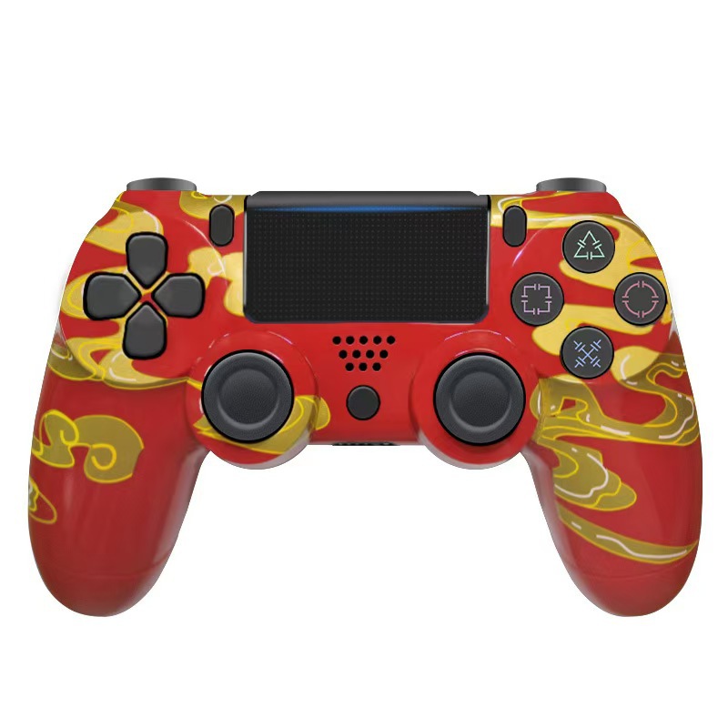 Game Controller P4 Wireless Bluetooth 26 Colors Optional Host Computer Dual Vibration Six-Axis PC