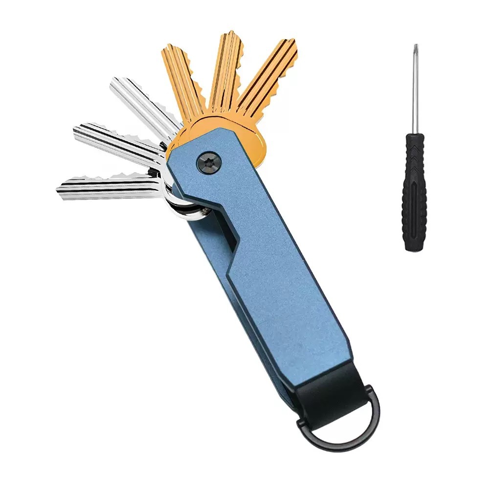 Metal Key Organizer Aluminum Alloy Key Organizer Multi-functional Key Clip