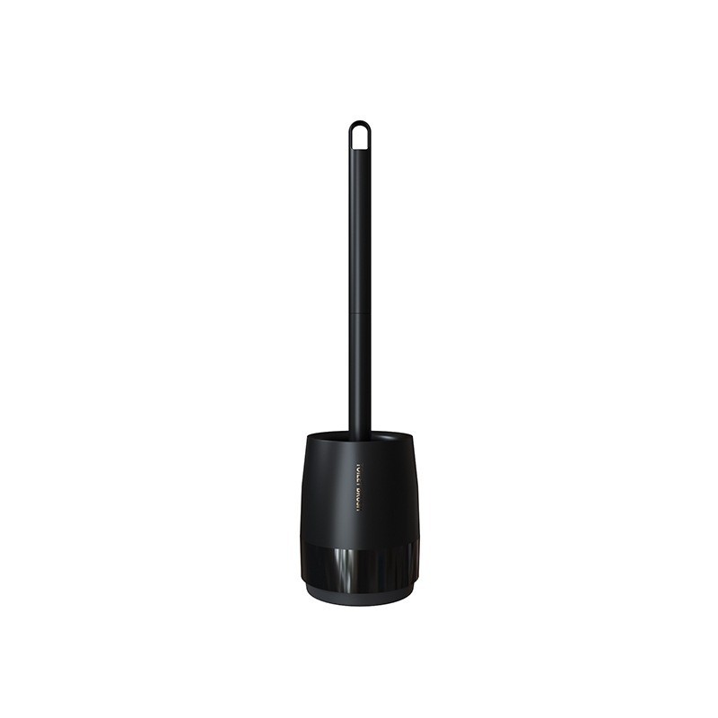 New Bristle Toilet Brush with Base, Toilet Cleaning Brush Set, Bathroom Long Handle Plastic Brush