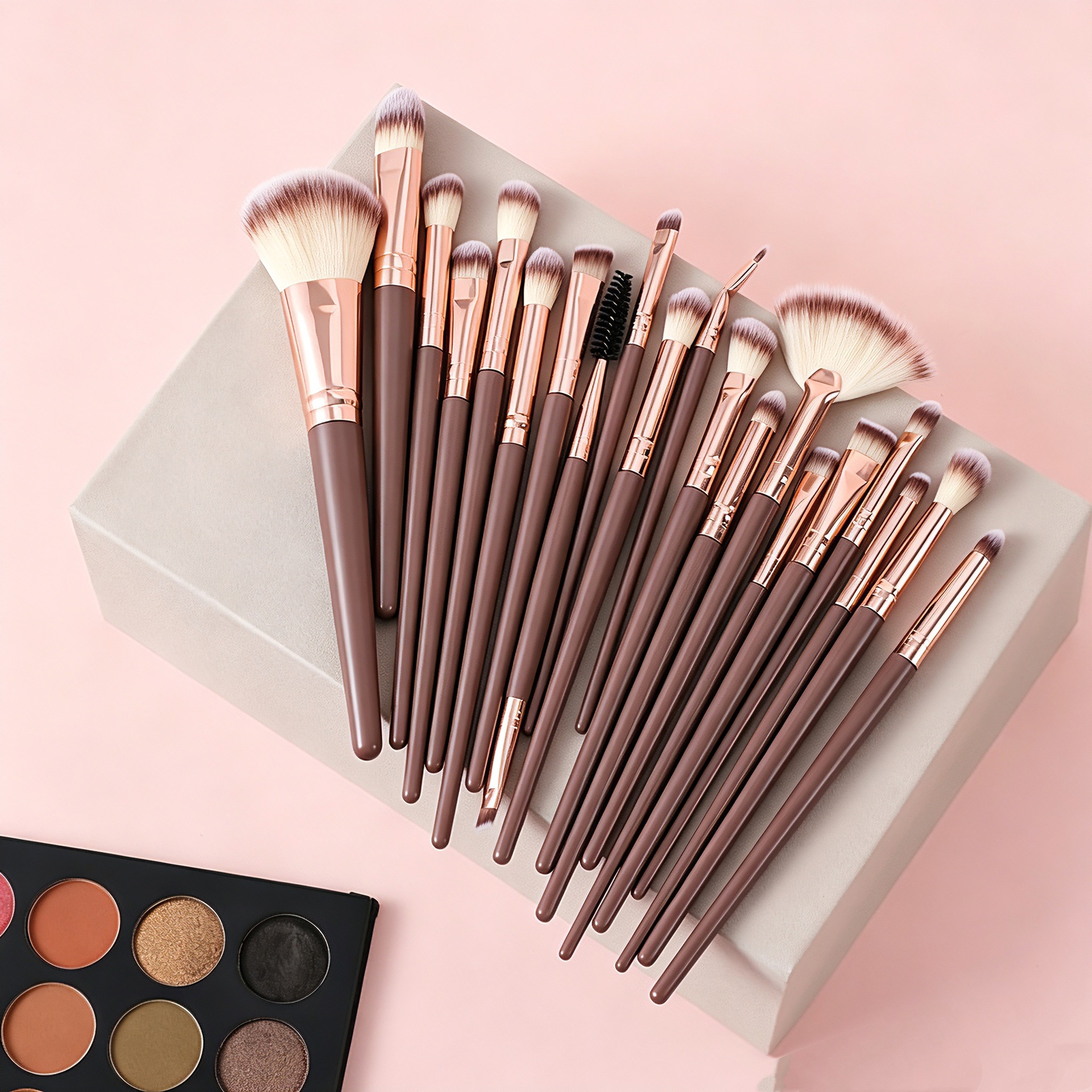 20-piece Cangzhou makeup brush set soft bristle mascara brush eyeshadow brush blush brush concealer brush makeup tool