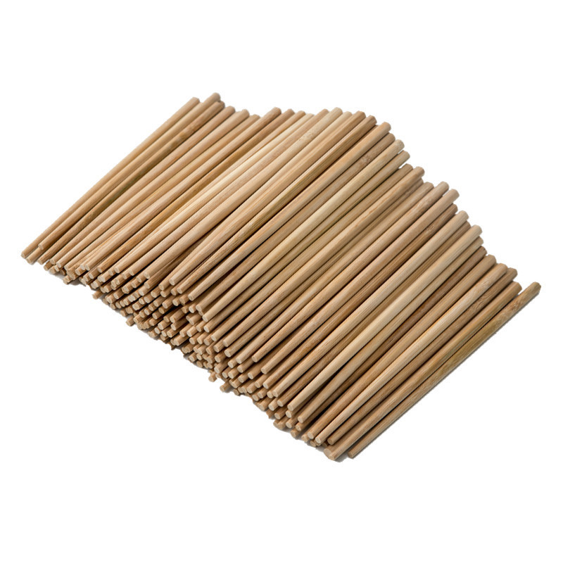 Kindergarten special chopsticks household children's chopsticks 18cm unpainted practice chopsticks short kids baby bamboo chopsticks