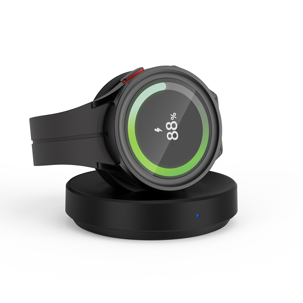 Compatible with Apple Samsung Fitbit watch wireless charging base portable compact desktop wireless charger wireless charging head