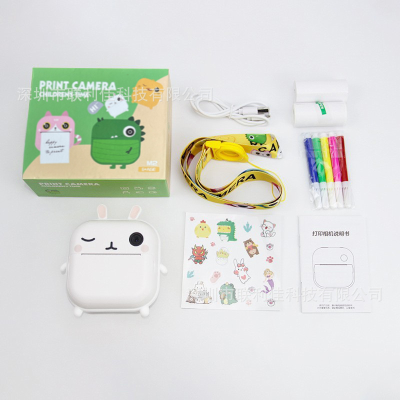 Polaroid camera print photo video instant print support instant print