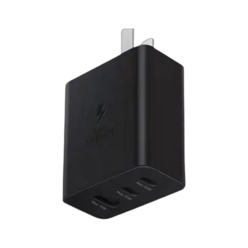 Applicable Samsung 65W Charger European Standard Charging Head USB American Standard Fast Charging Head Mobile Flash Charging Original