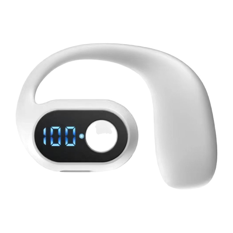 Ultra-long battery life open-ear OWS Bluetooth earphones with noise reduction, non-in-ear, digital display battery indicator, exclusive supply