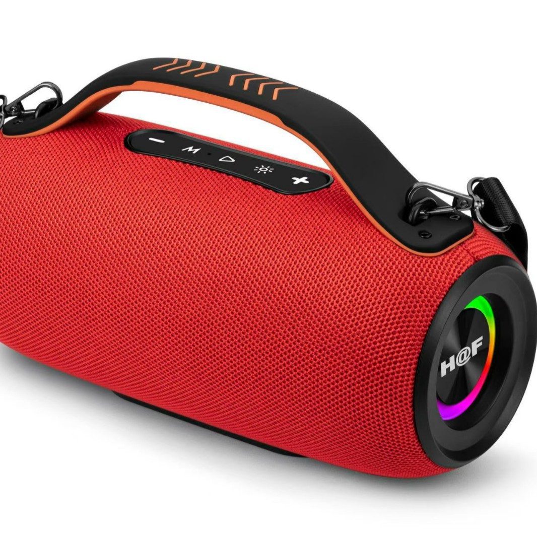 GU-133 wireless Bluetooth speaker outdoor portable high-power subwoofer portable colorful light audio