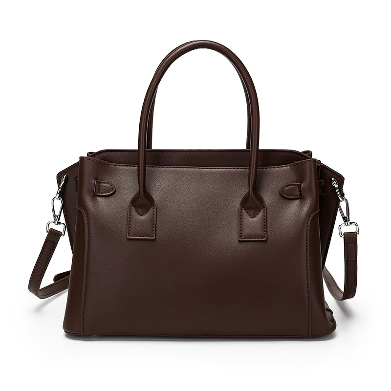 Textured Handbag Women's 2026 New Commuter Women's Bag Middle-aged Lady Mother Bag Large Bag Bags