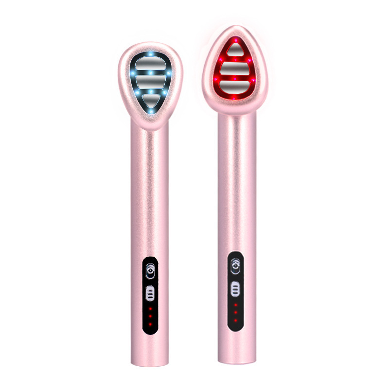 Electric Fairy Wand导入仪 EMS Microcurrent Lifting Massage Device Color Light Small Iron Eye Beauty Device