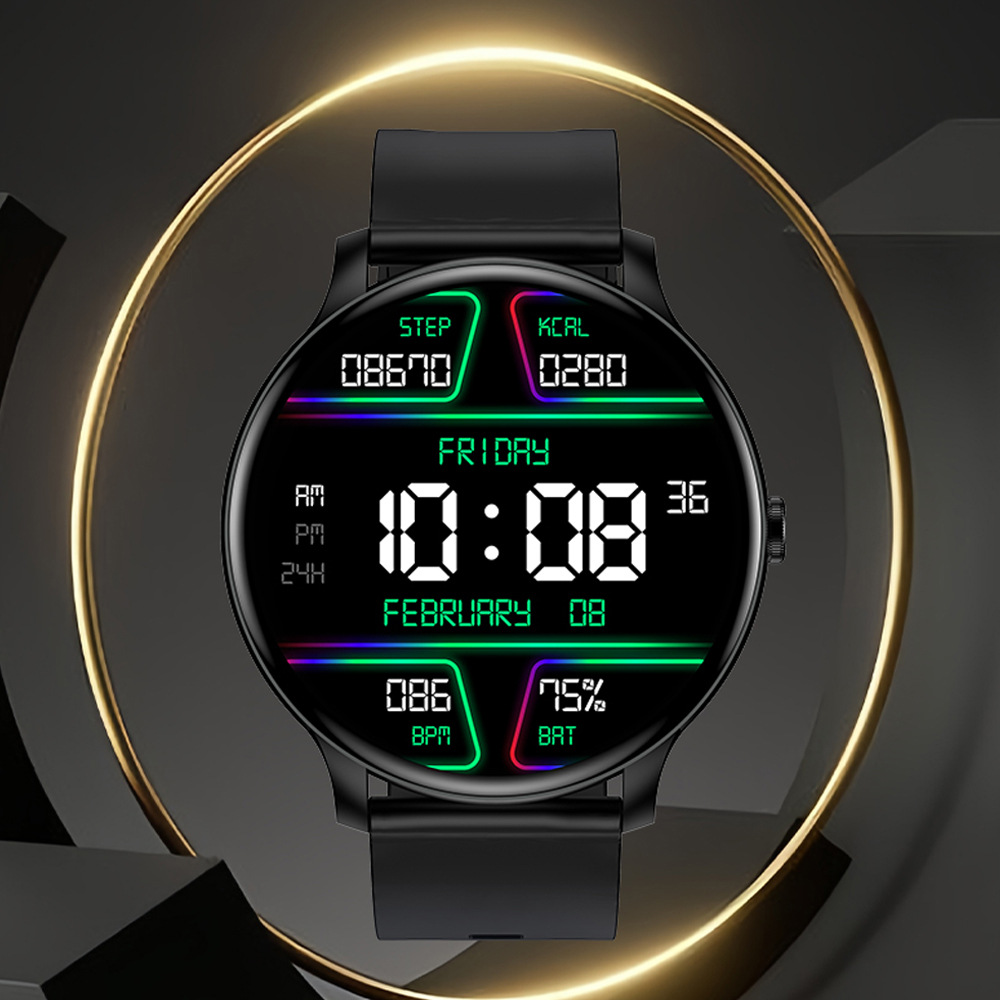 GT2 Smart Watch Bluetooth Call Information Reminder Sedentary Reminder New Full Round Screen Smart Band