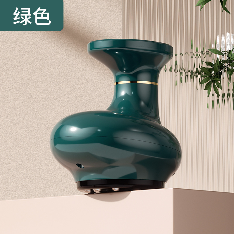 Electric Cupping Massager Massage Therapy Device Intelligent Suction Machine Home Use Meridian Dredging Heat Cupping Massager