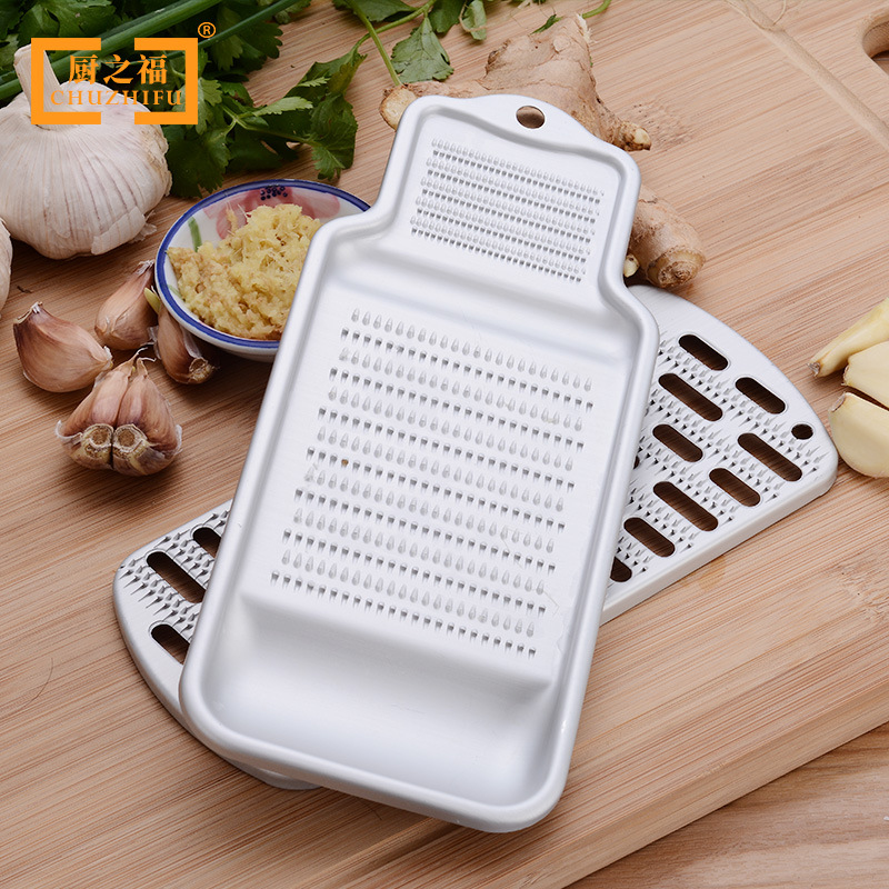 Aluminum Alloy Grater Garlic Grater Ginger Grater Fruit Puree Grater Kitchen Small Tool Garlic Grater Ginger Grater