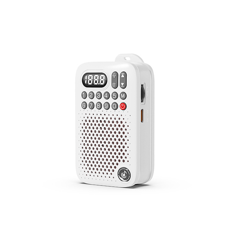 D-22 elderly radio portable player card Bluetooth speaker recording small vendor shouting machine outdoor