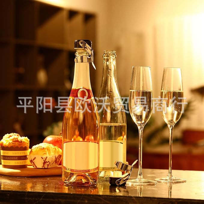 Human-shaped wine stopper stainless steel red wine stopper bottle stopper red wine preservation stopper champagne stopper opp bag