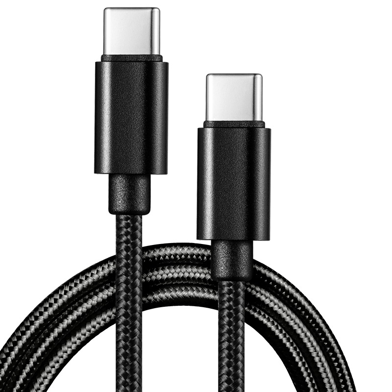 Type-C to Type-C 60W Phone Fast Charging Data Cable for iPhone 15 Samsung Huawei Charging Cable