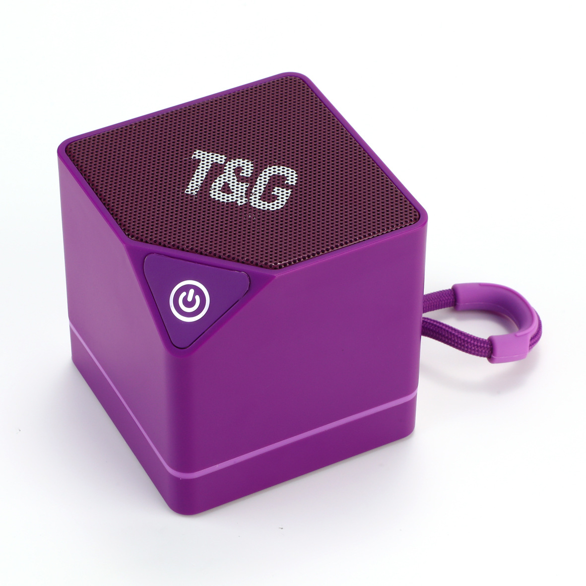 TG688 Square Mini Gift Speaker Outdoor Portable Desktop Bluetooth Wireless Card Slot Radio TG Speaker