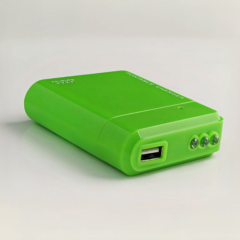 USB mobile battery box flashlight LED light phone 5号 battery emergency charger lighting dual-use emergency light