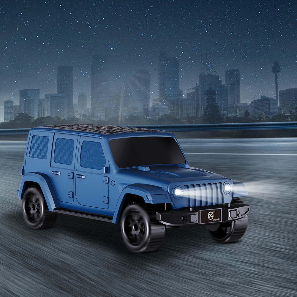 2025 New Bluetooth Speaker Car Model Wireless Plug-in Card Speaker Gift Desktop Small