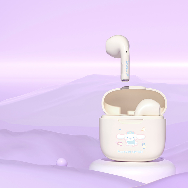 True Wireless Bluetooth Earphones Cartoon Sanrio In-Ear Super Long Standby Large Battery Earphones